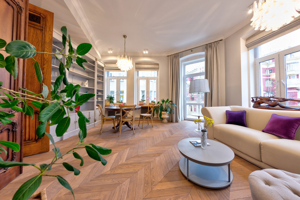 Двухуровневая квартира в центре Москвы