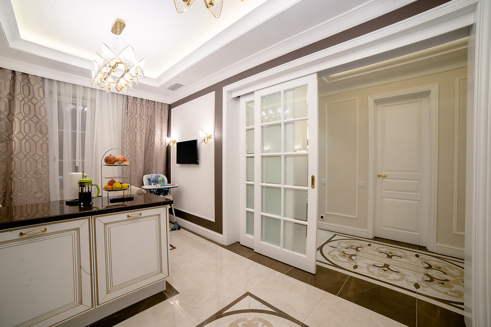 Ремонт пятикомнатной квартиры 210 кв.м в стиле неоклассика