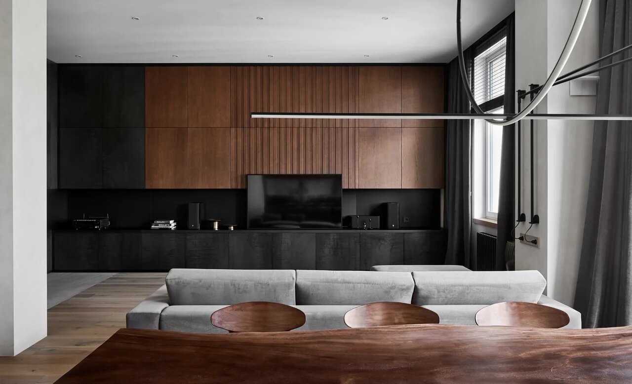 Houzz тур: Квартира с дровяным камином в старом Петербурге