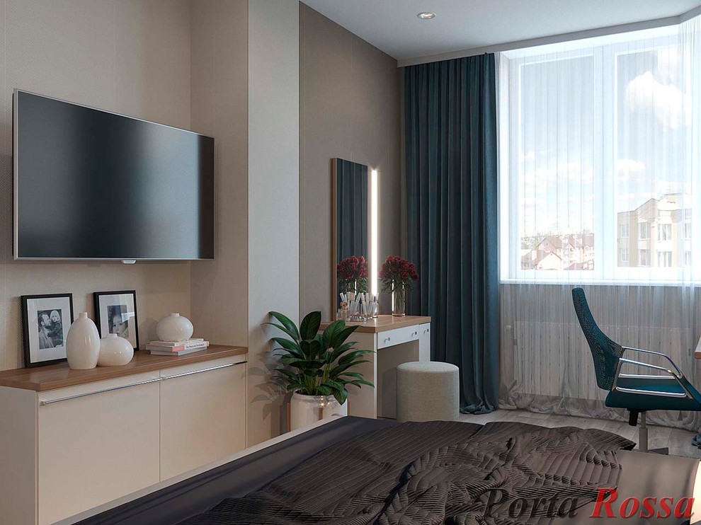 Apartment in Contemporary style (33,8 sq.m)