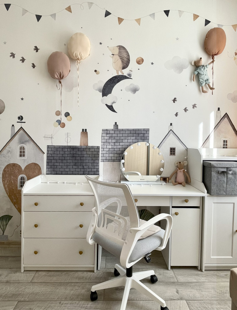 Интерьер детской комнаты для девочки