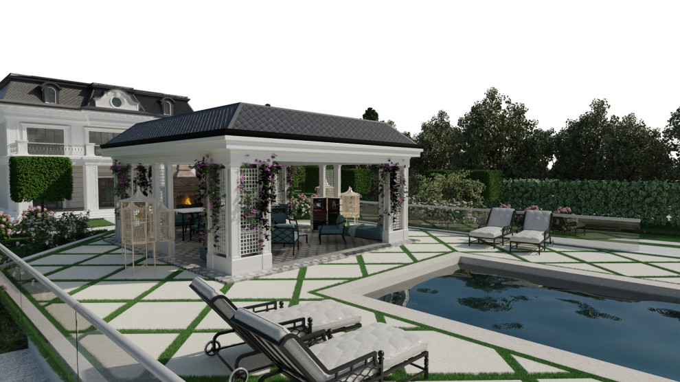 Усадебный комплект_дань французской классике