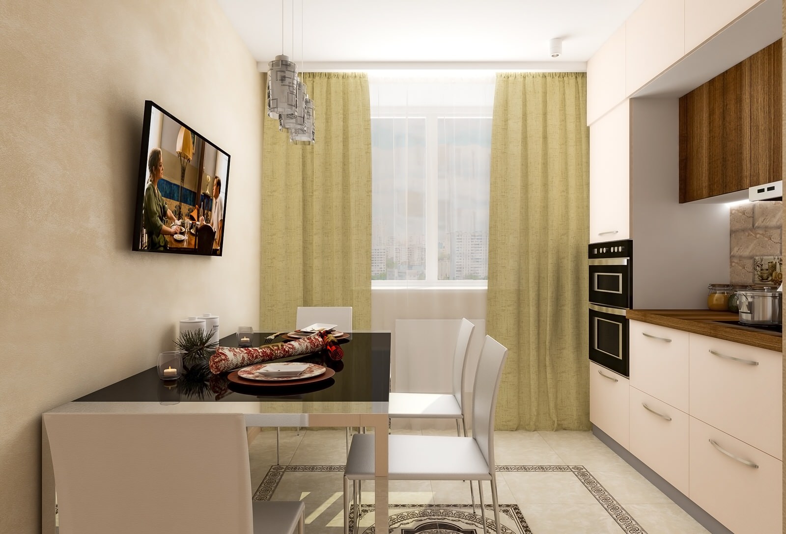 Дизайн-проект 2-х комнатной квартиры