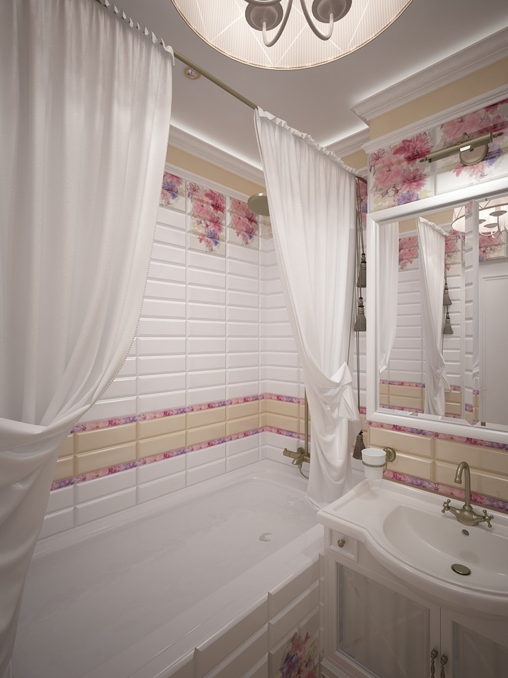 Provence in bathroom