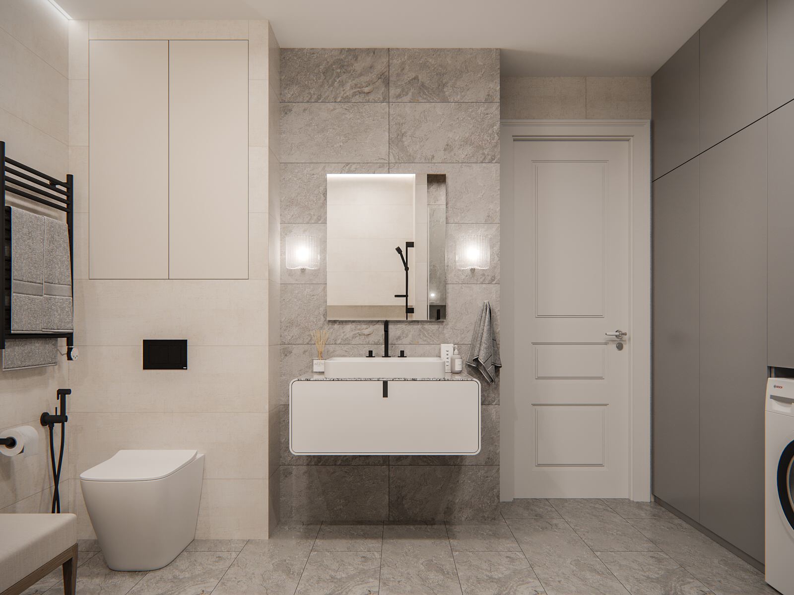 Уютная квартира в современном стиле для семьи с детьми