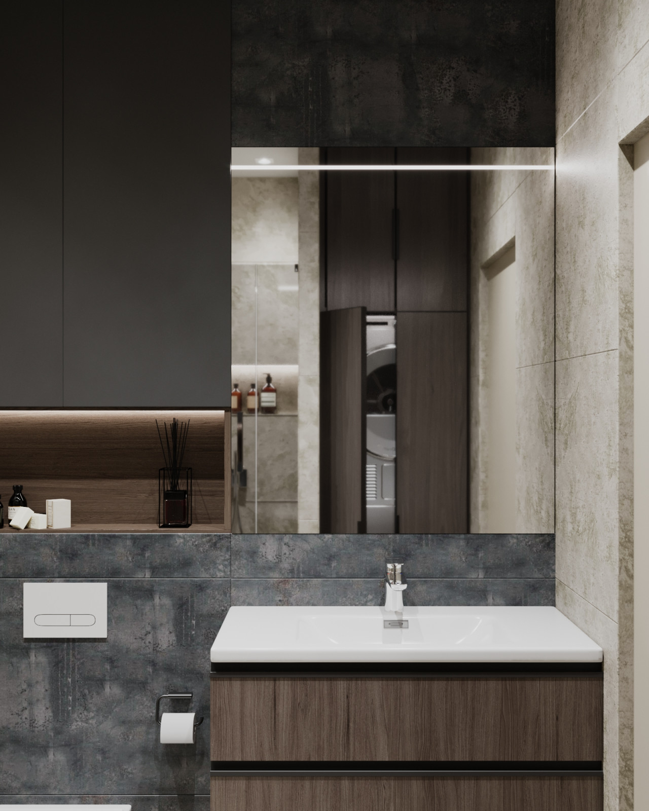 Квартира-студия в стиле Лофт