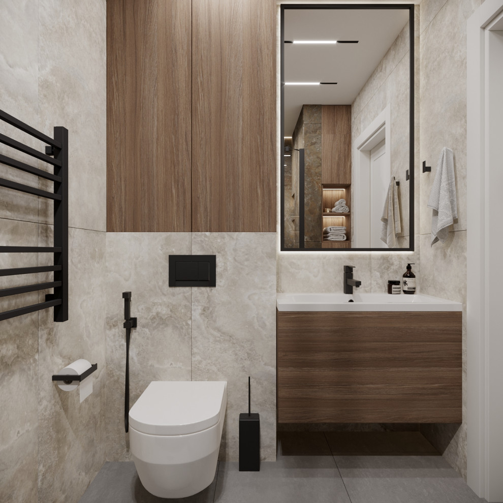 Обложка проекта: Проект 4-комнатной квартиры 100 м2 в ЖК "ГринПарк"