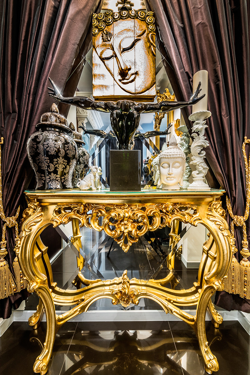 Съёмка интерьера квартиры в стиле фьюжн.