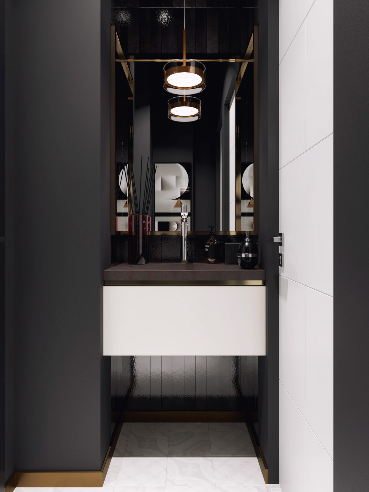 Дизайн-проект ресторана в современном стиле