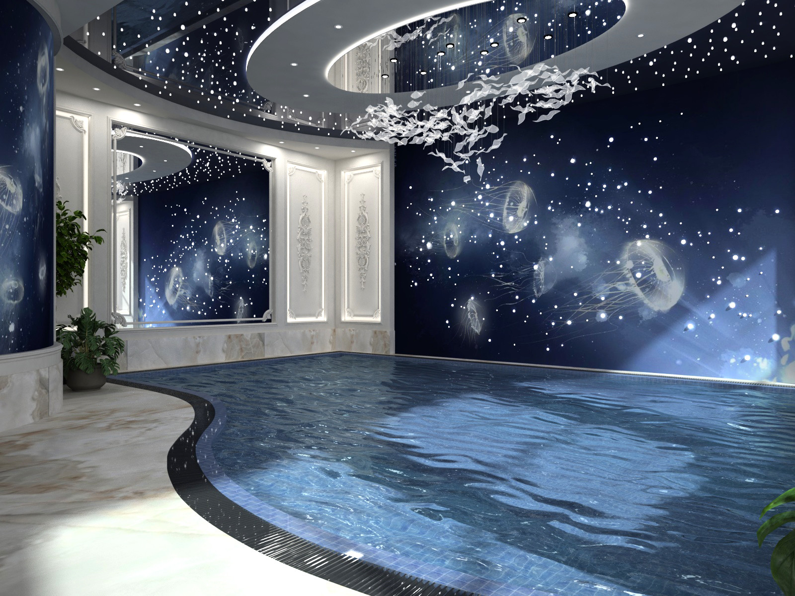 Классический дизайн коттеджа г. Пенза