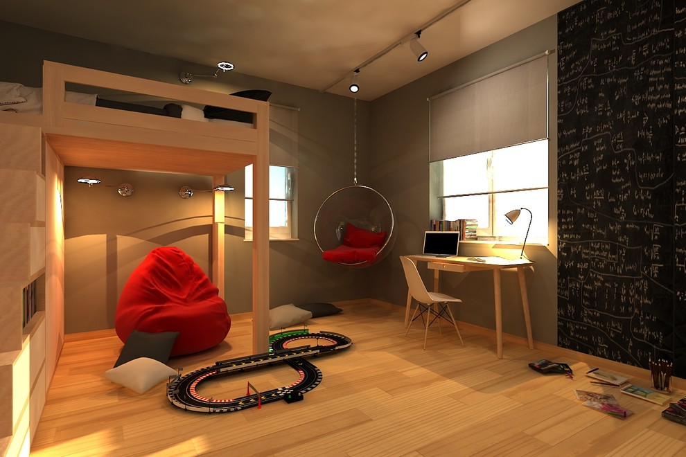 Дом для семьи с двумя детьми