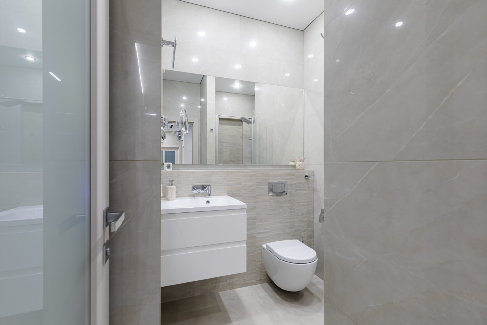 Элегантная неоклассика в бежево-серых тонах