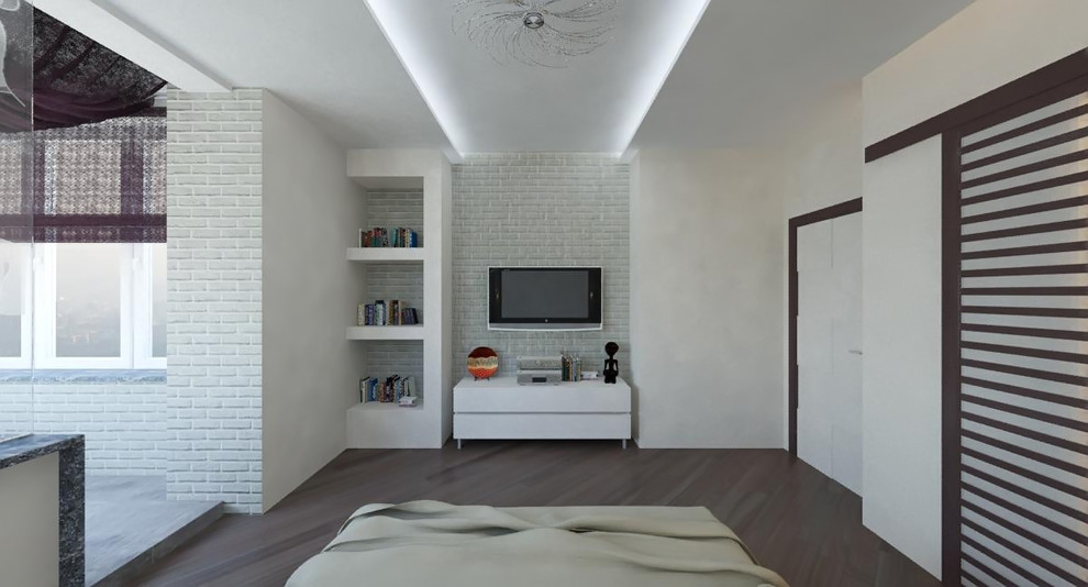 Обложка проекта: Лофт в Московской квартире.