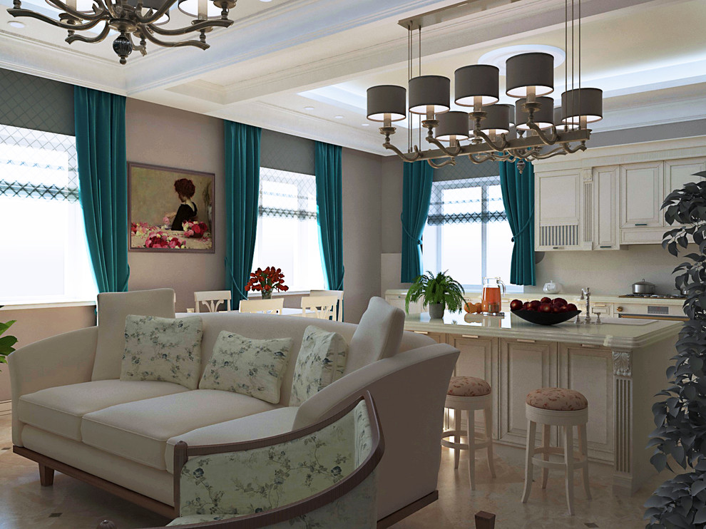 Классический интерьер современного дома