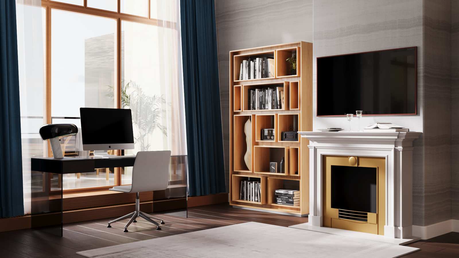 Дизайн интерьера квартиры в ЖК «Mon Cher», 190 м2