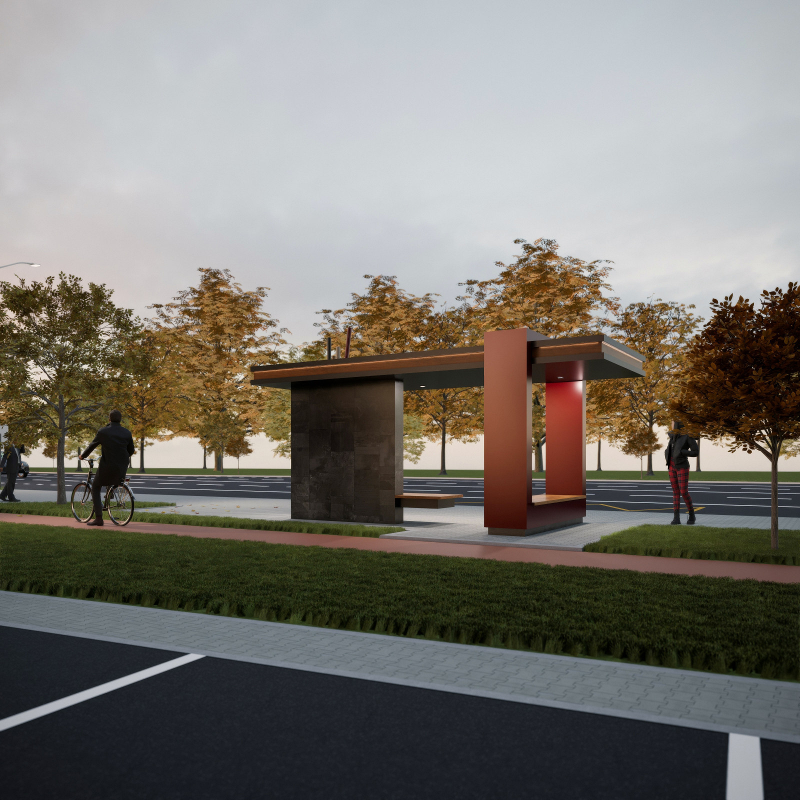 Остановка общественного транспорта