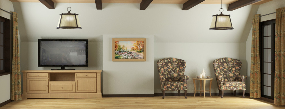 Проект дома с интерьером