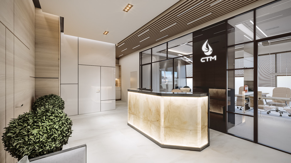 Обложка проекта: Дизайн офиса компании СТМ