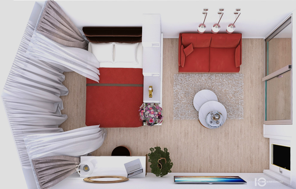 Зонирование комнаты