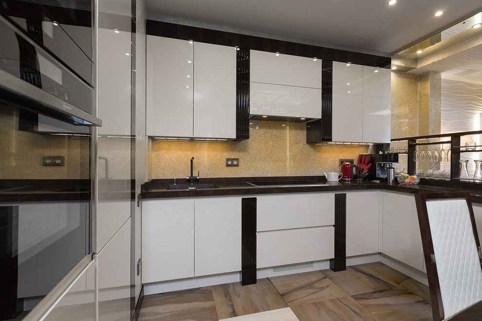 Интерьер в стиле  арт-деко.