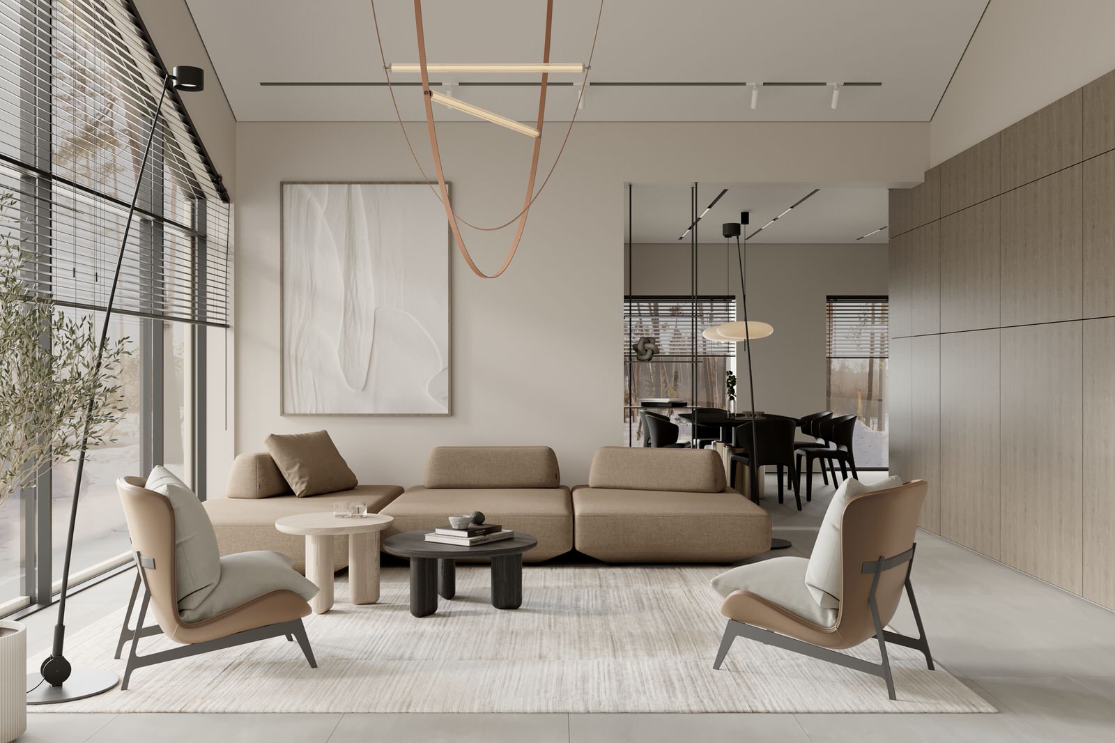 Кухня-гостиная на Тверицкой набережной