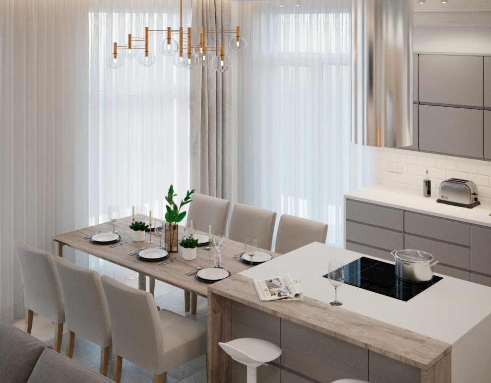 Кухня-гостиная