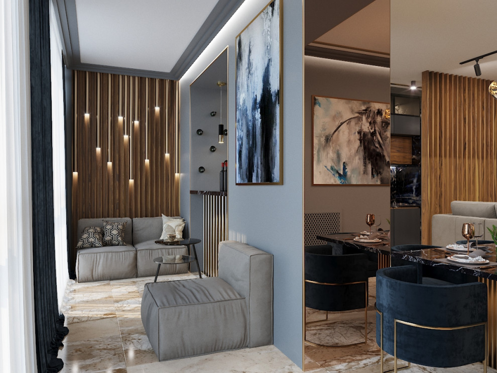 Кухня-гостиная