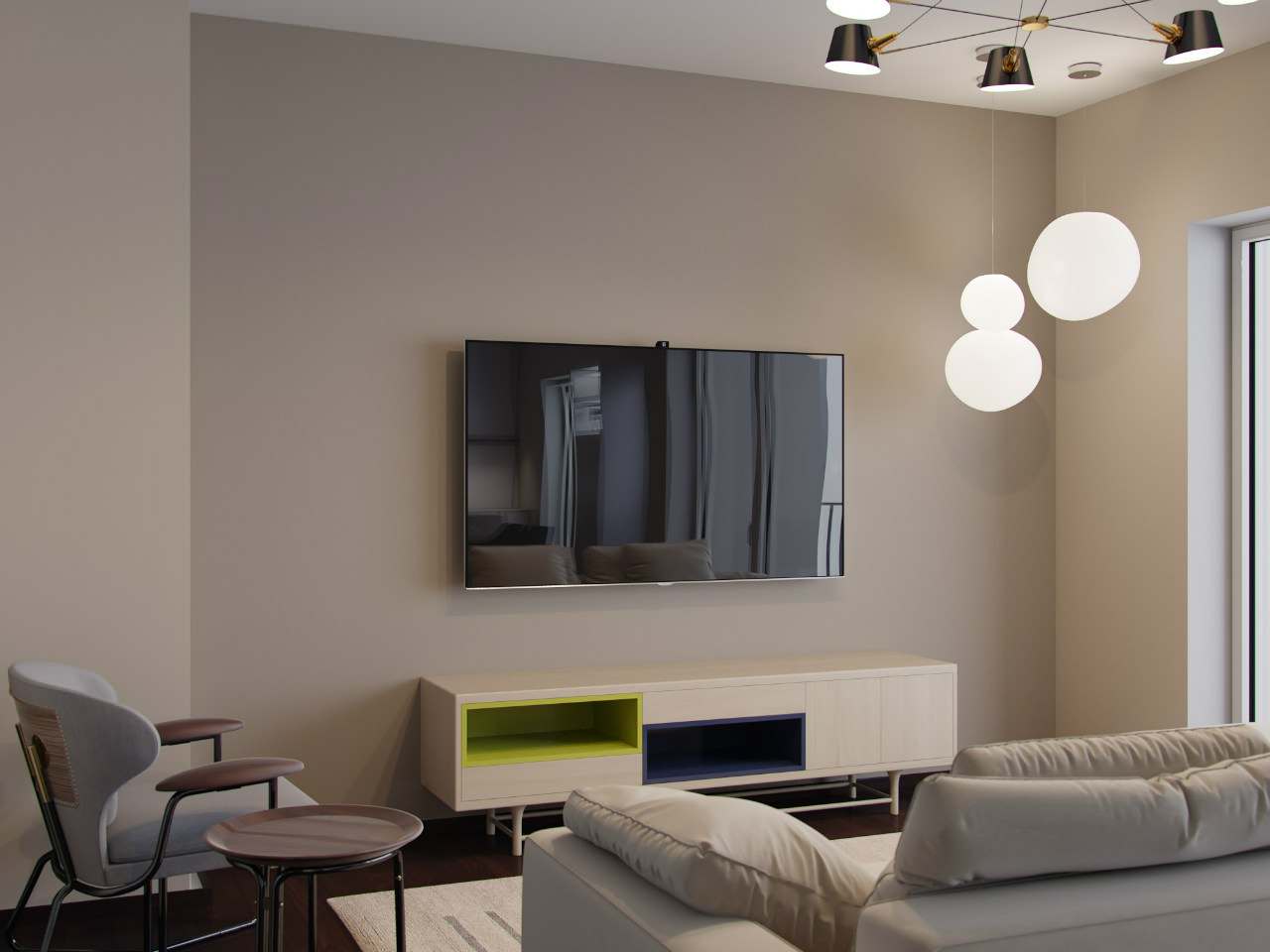 Квартира, общая площадь 60 кв.м