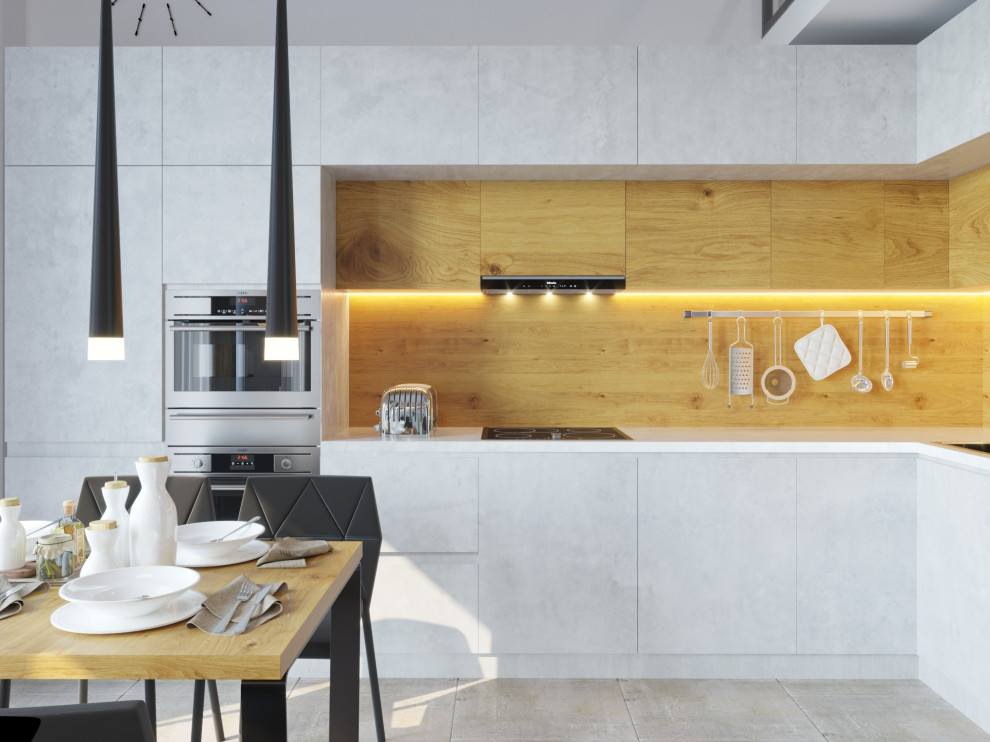 Двухуровневая квартира в современном стиле