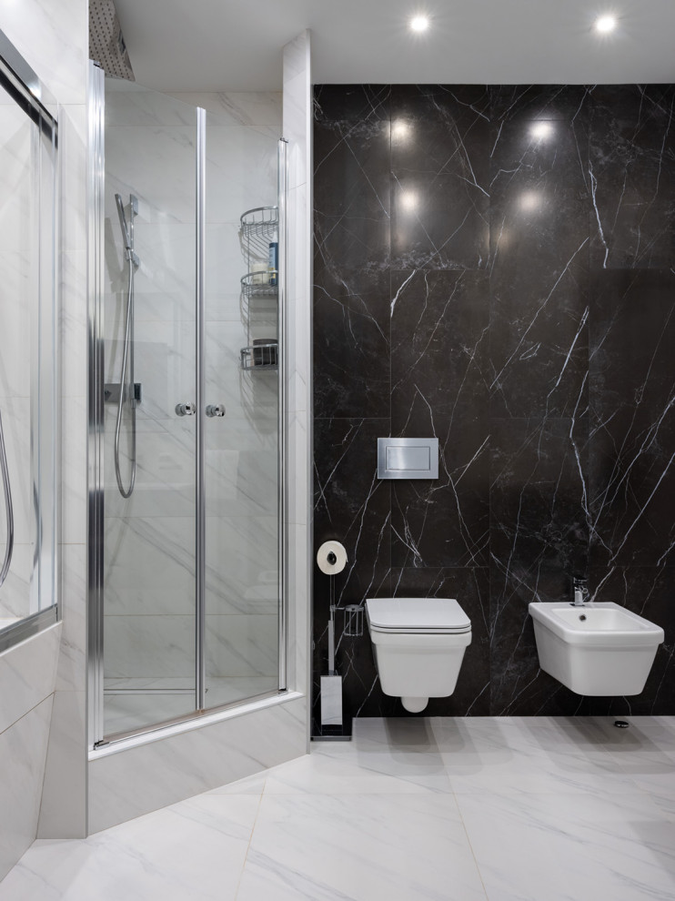 Графичная квартира в Москве