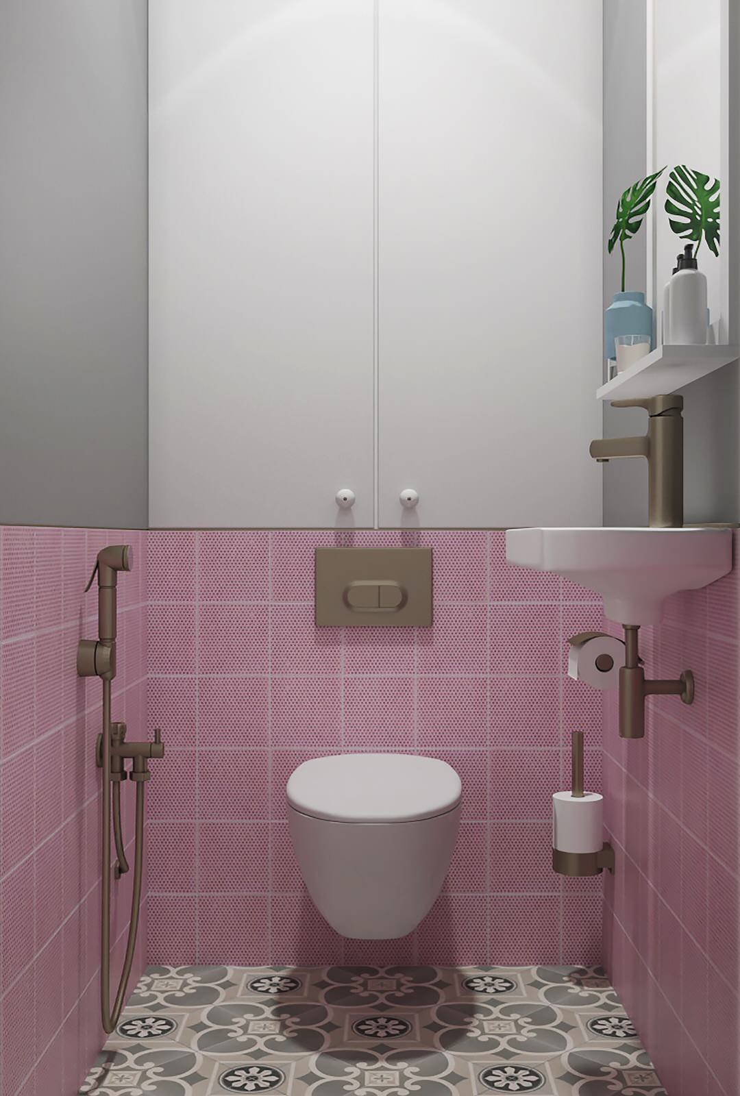 В розовом цвете