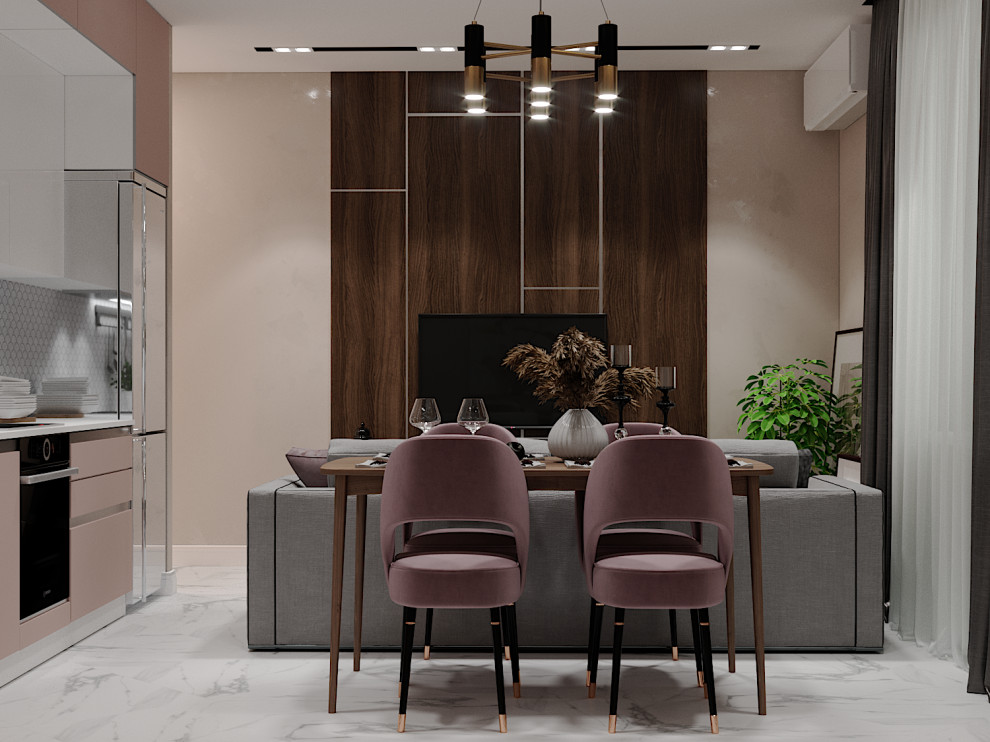 Дизайн проект 2х комнатной квартиры