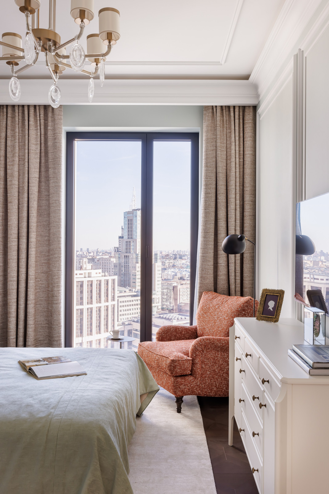 Дизайн и ремонт квартиры ЖК Диалог - Американская классика