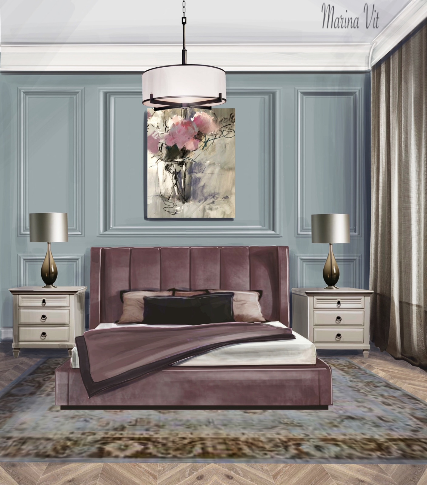 Дом в подмосковье - Спальня