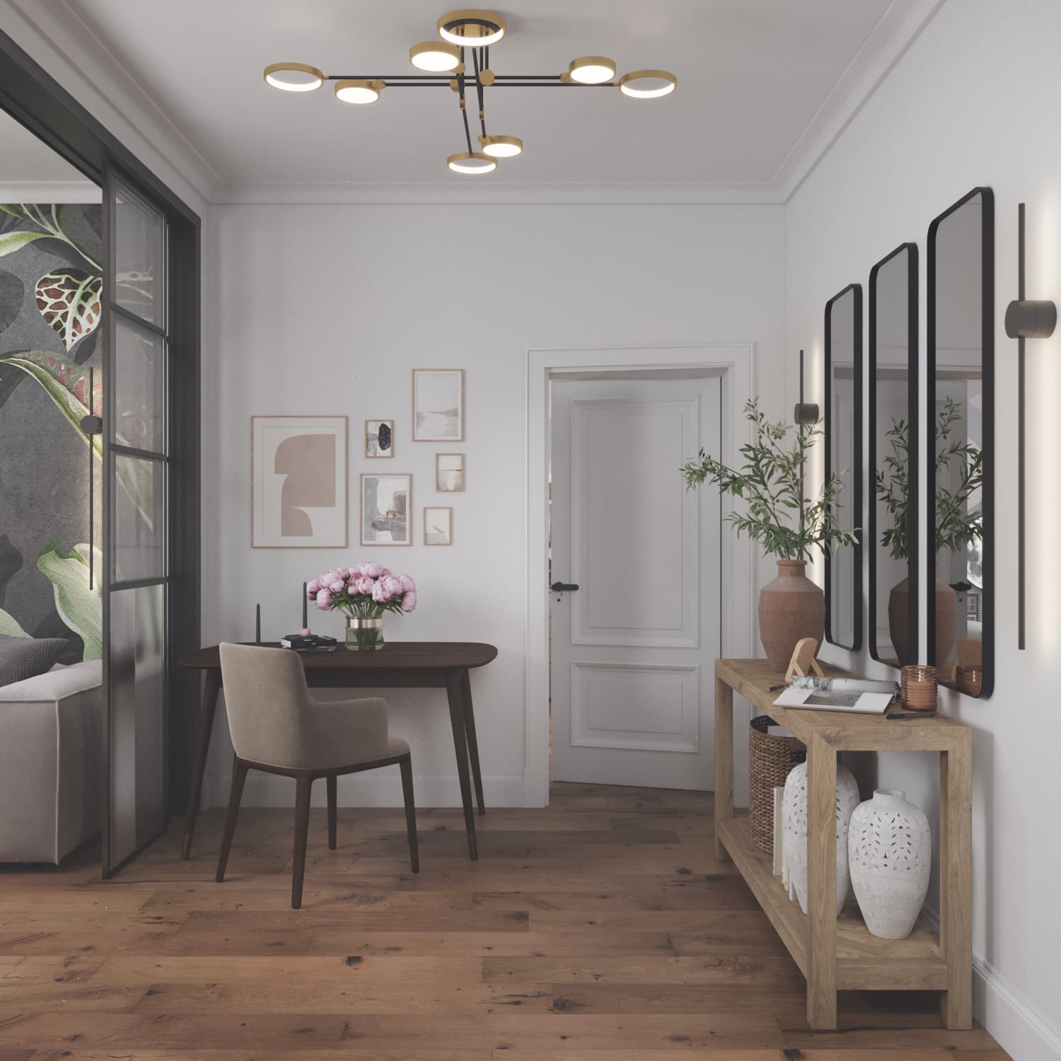 Концепция двухкомнатной квартиры