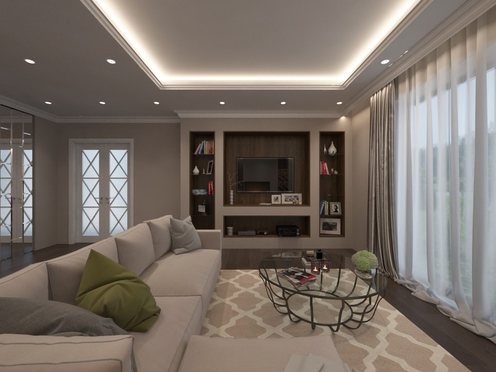 Дизайн проект коттеджа в пос. Новая проба