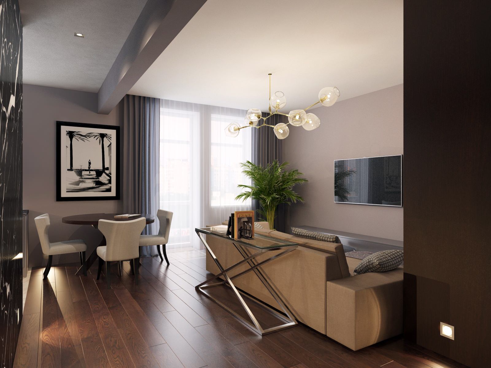 Квартира 70 м2, Москва, Новопесчаная улица