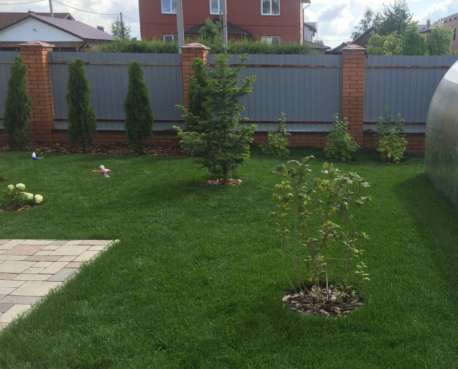 Пейзажный сад в п. Кедровый