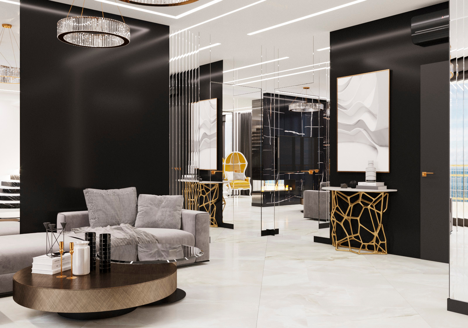 2-х уровневые апартаменты