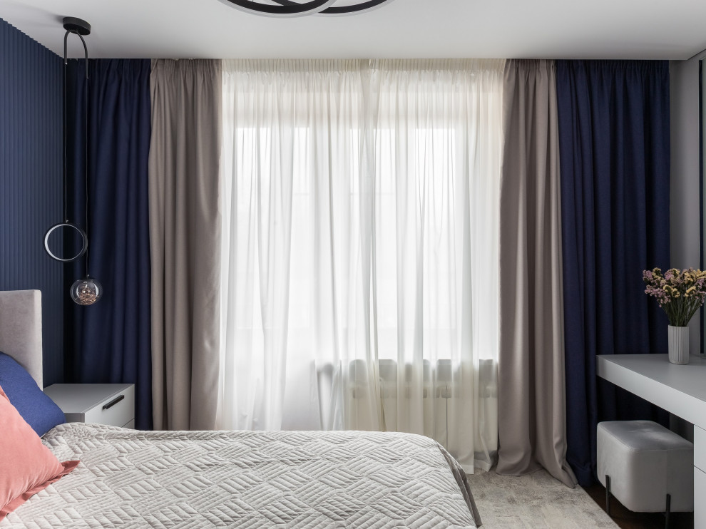 Синий, синий иней... на Ленинском (фото)