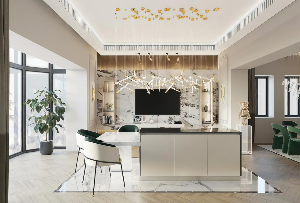 Обложка проекта: Квартира в Саратове | 90 м2