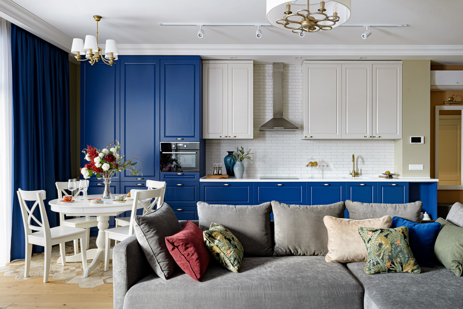 Интерьер квартиры 85кв.м. жк Бульварный Переулок