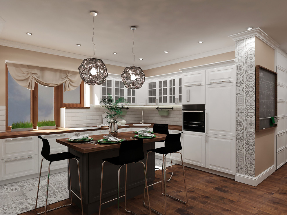 Скандинавский стиль в 4-х комнатной квартире