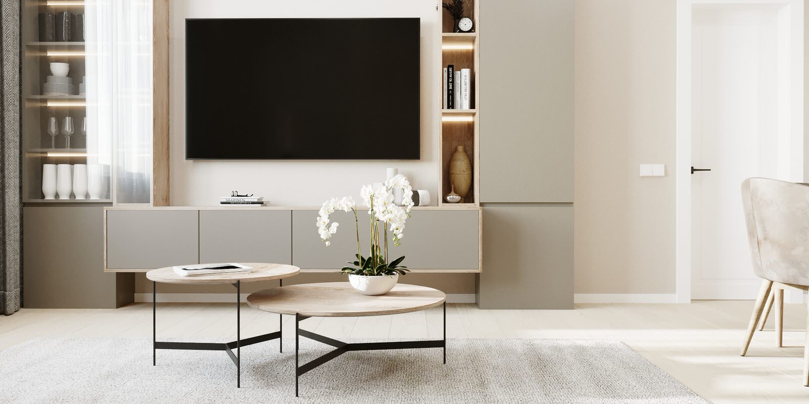 Дизайн-проект квартиры на Рублевском шоссе