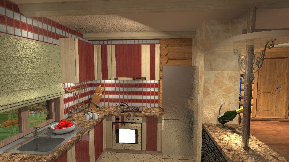 Дизайн интерьера деревянного дома