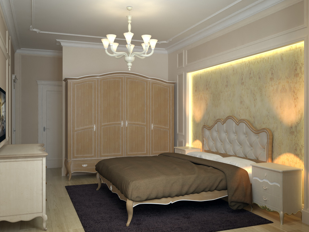 Проект интерьеров квартиры в стиле современной классики