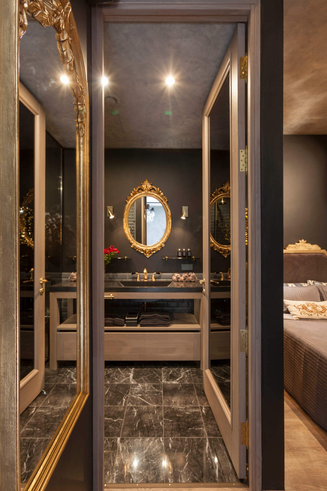 Дизайн комнаты 3 на 3 метра: Необычная спальня