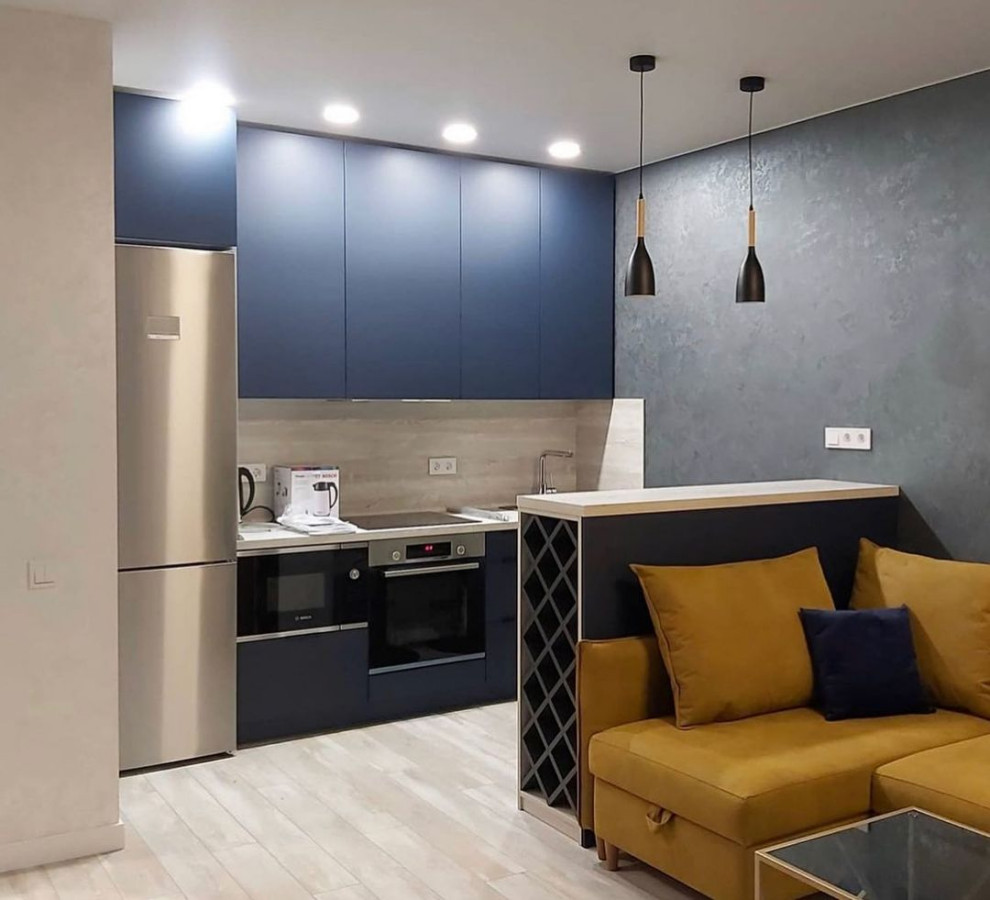 Дизайнерский ремонт в 1-комнатной квартир