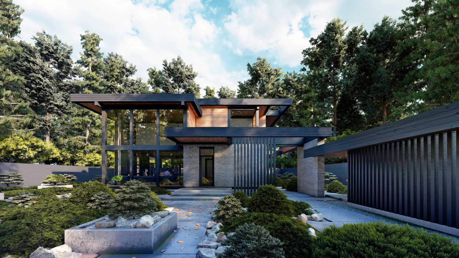 Лихтенштейн: современный дом для комфортной жизни