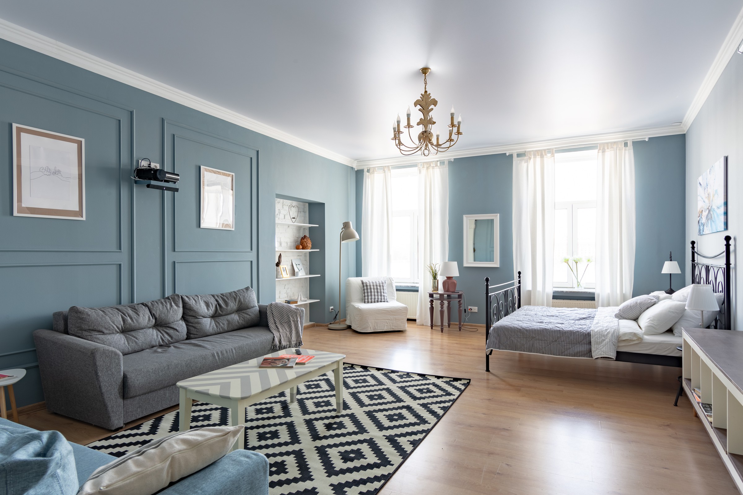 Обложка проекта: Фотосъёмка квартиры на набережной Кутузова для аренды